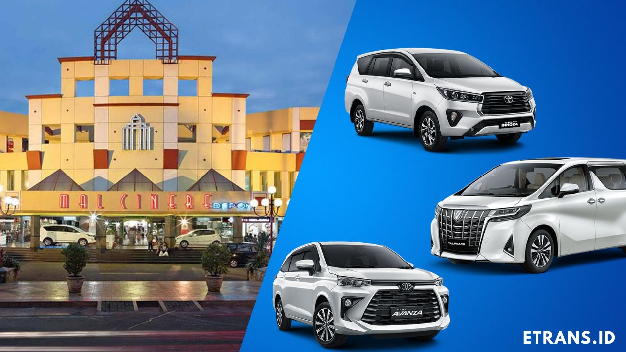sewa mobil cinere, rental mobil cinere