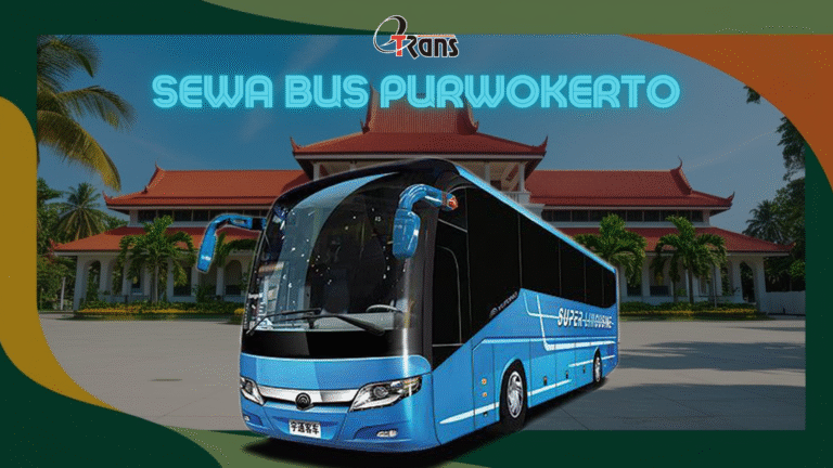 Sewa Bus Pariwisata Purwokerto 24 Jam Plus Driver