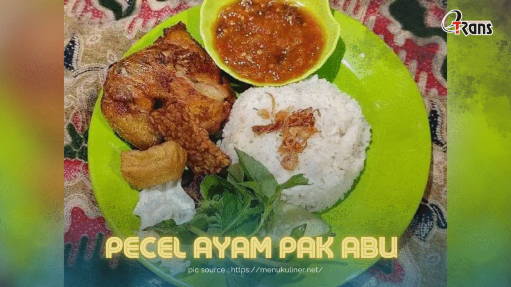 Pecel Ayam Pak Abu